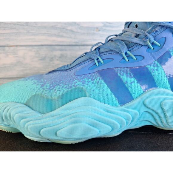Adidas Trae Young 3 Lucid Cyan Blue Men\'s Basketball Shoes size 14 main image 12